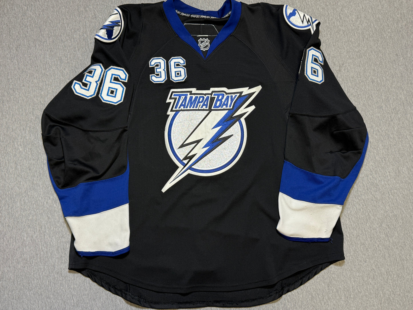 Tampa Bay Lightning Andre Roy Game Worn Jersey - consignment
