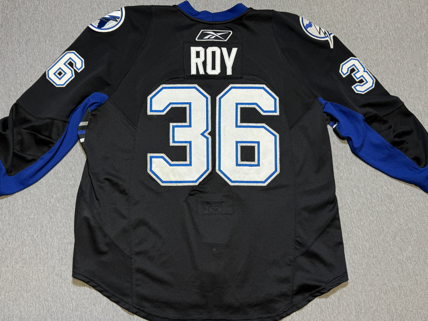 Tampa Bay Lightning Andre Roy Game Worn Jersey - consignment