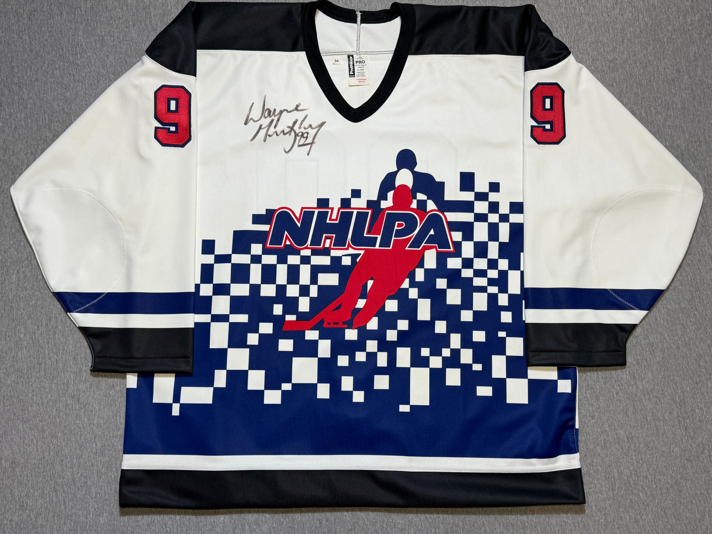 NHLPA Wayne Gretzky Worn Jersey