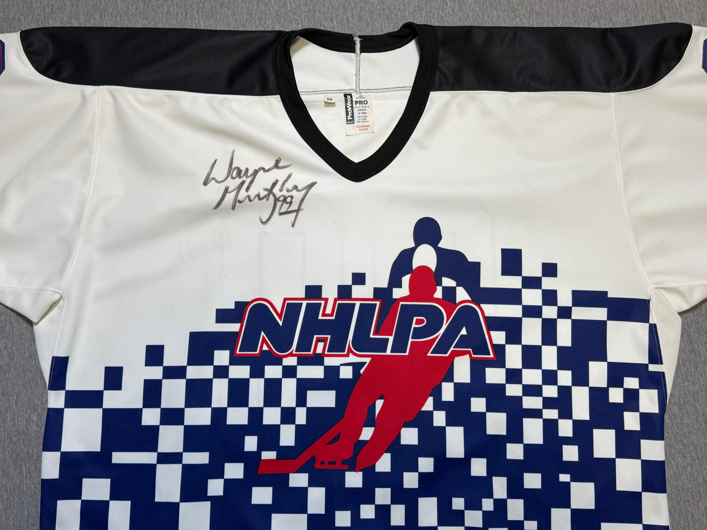 NHLPA Wayne Gretzky Worn Jersey