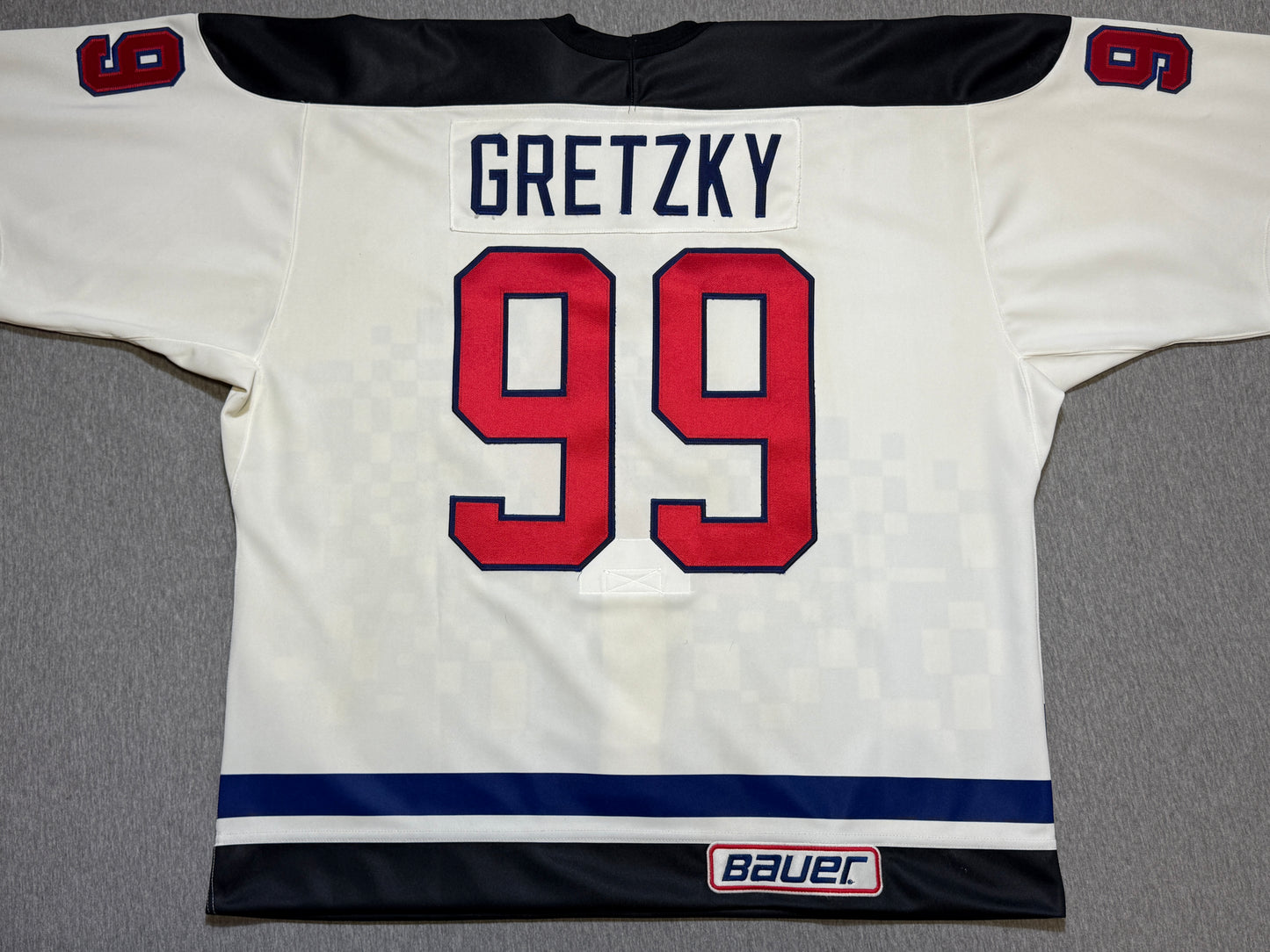 NHLPA Wayne Gretzky Worn Jersey