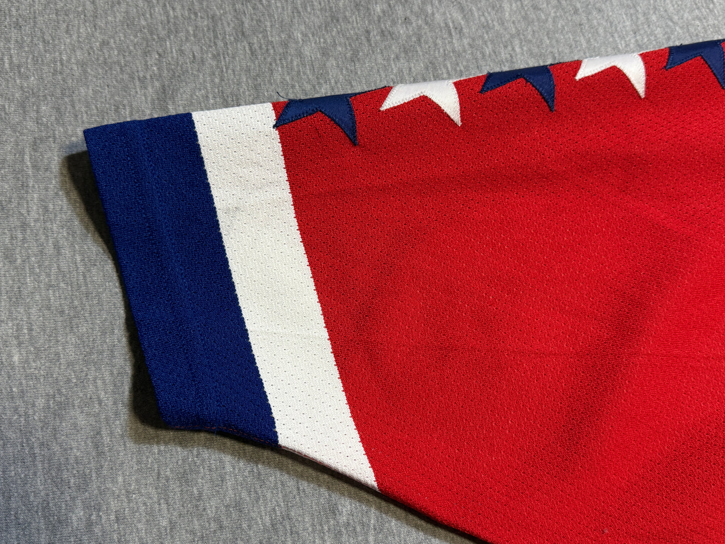 Washington Capitals Jason Woolley 20th Patched Game Worn Jersey