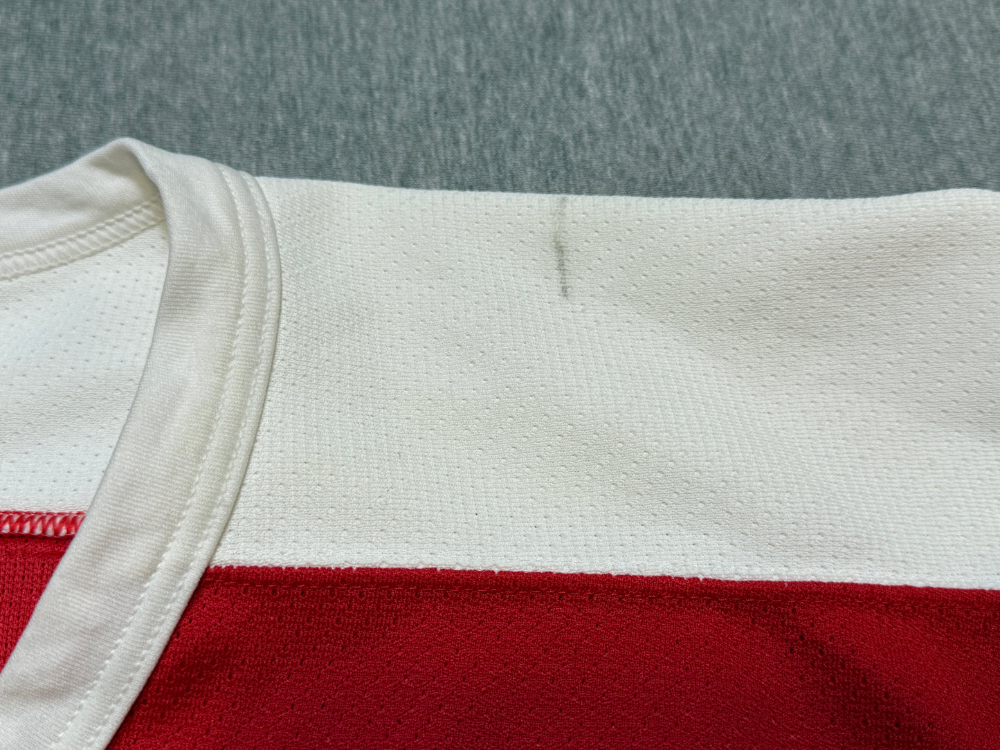 Washington Capitals Jason Woolley 20th Patched Game Worn Jersey