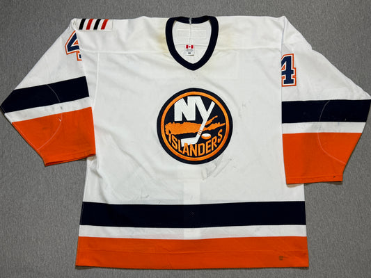 New York Islanders Roman Hamrlik Game Worn Jersey - consignment