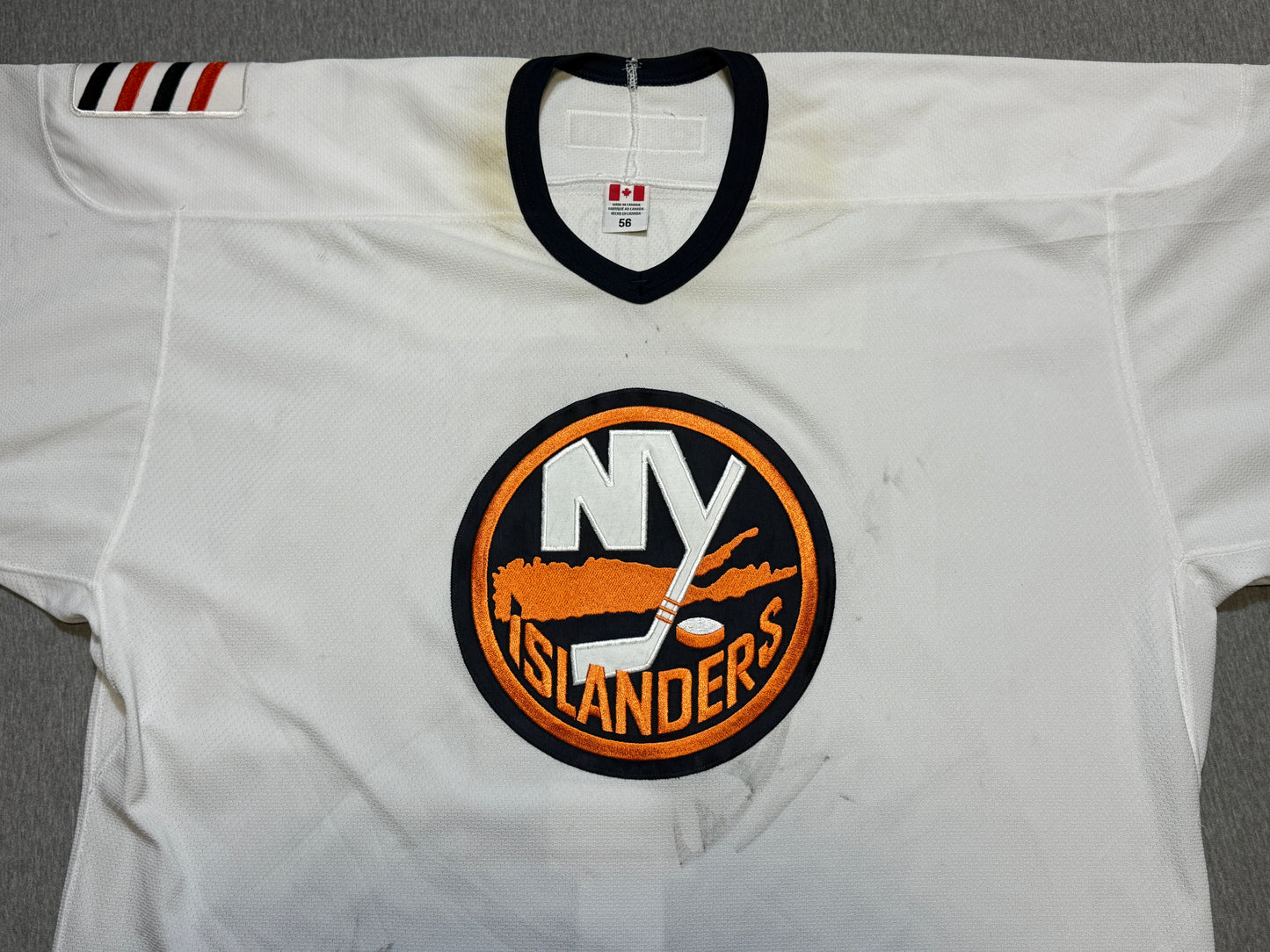 New York Islanders Roman Hamrlik Game Worn Jersey - consignment