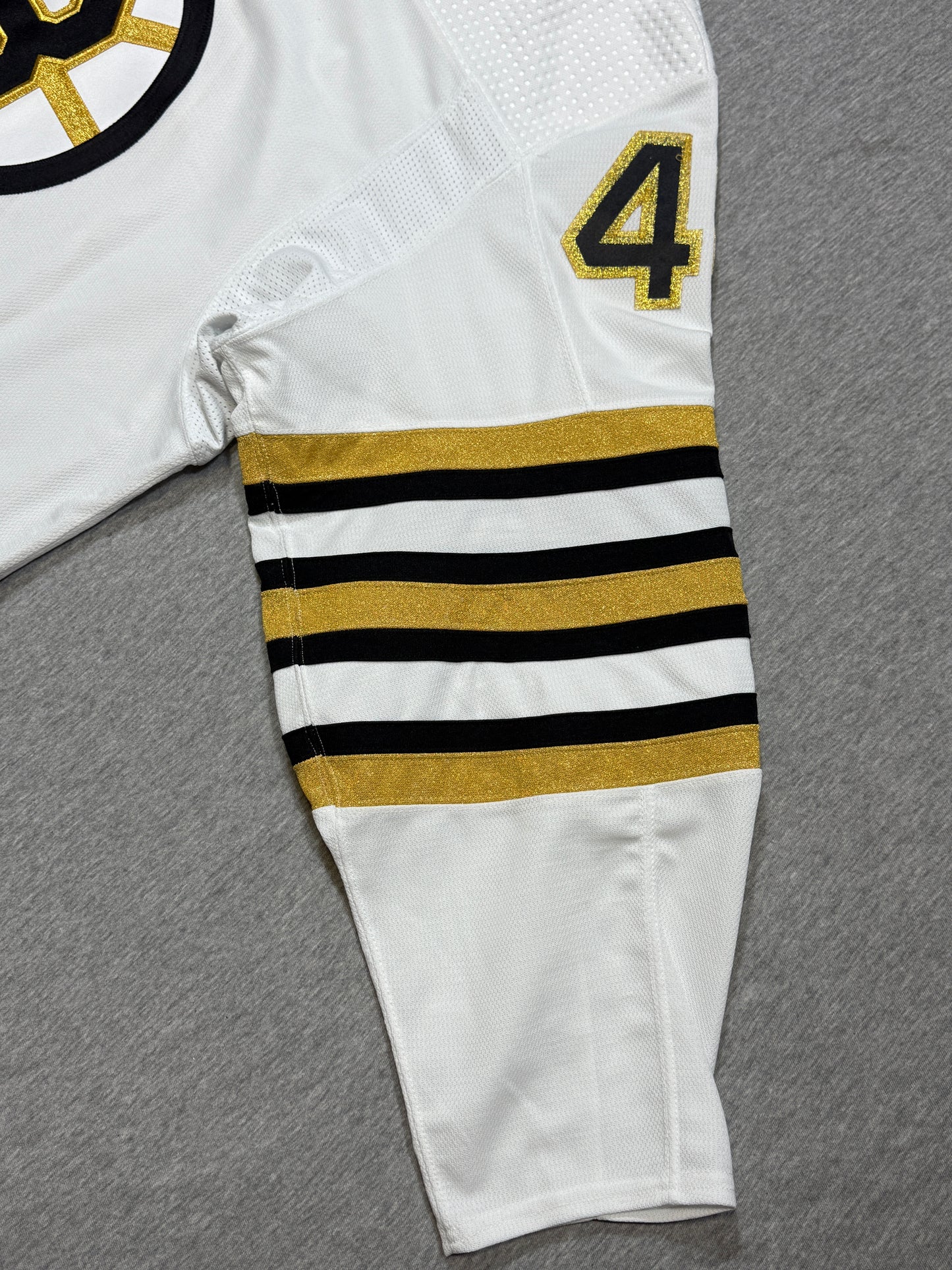Boston Bruins 100th Season Matt Grzelcyk Game Worn Jersey