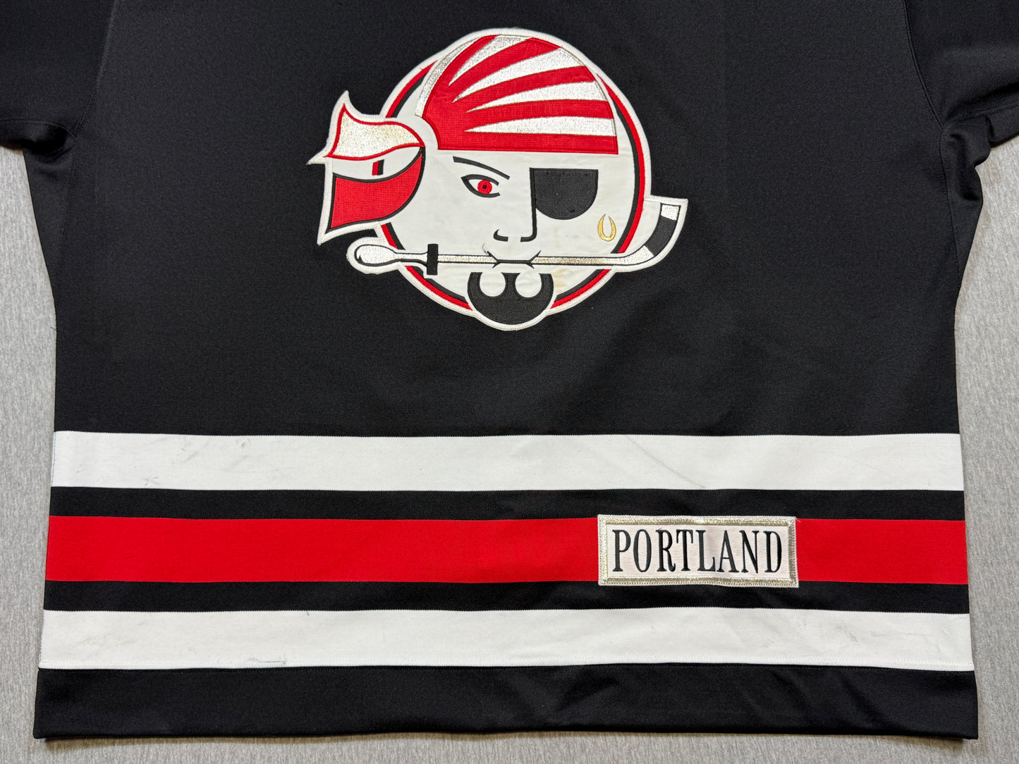 Portland Pirates Rob Zettler Game Worn Jersey