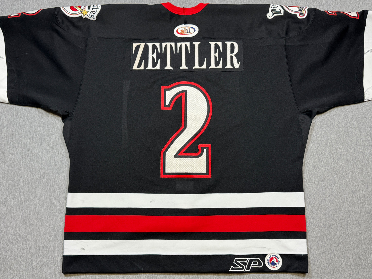 Portland Pirates Rob Zettler Game Worn Jersey