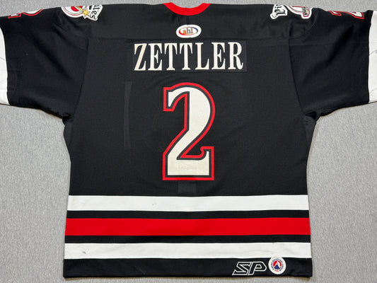 Portland Pirates Rob Zettler Game Worn Jersey