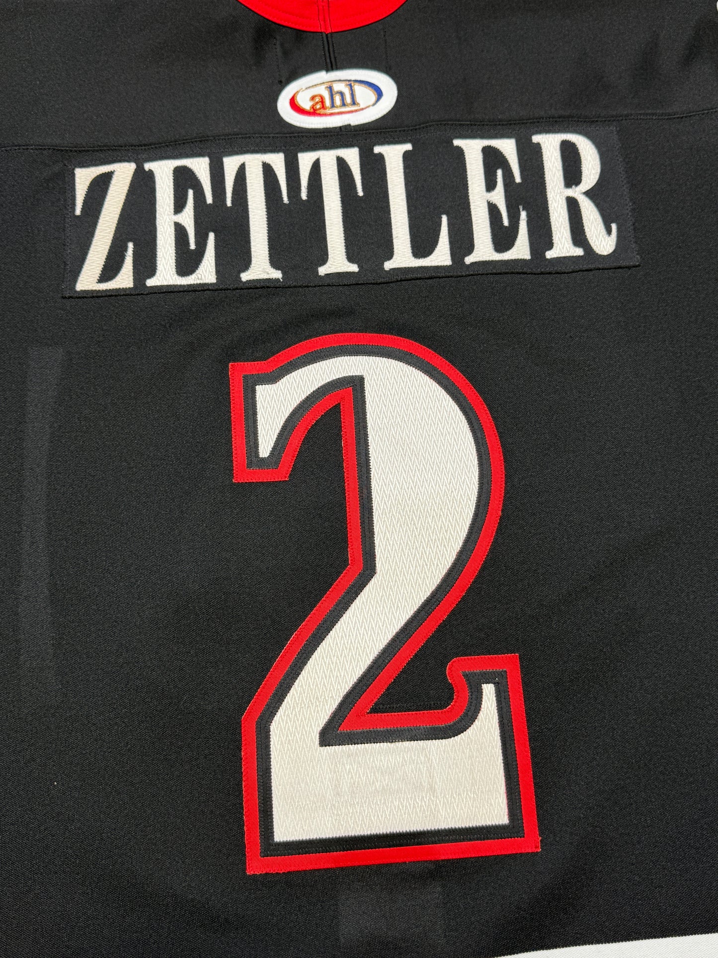 Portland Pirates Rob Zettler Game Worn Jersey
