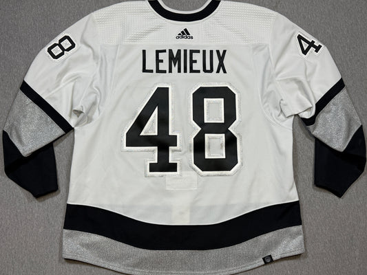 Los Angeles Kings Brendan Lemieux Game Worn Jersey - consignment