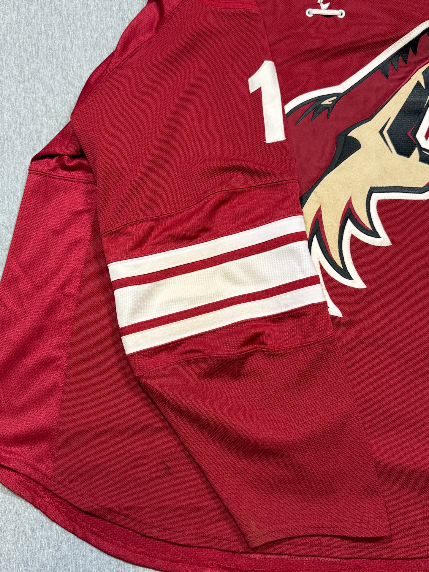 Arizona Coyotes Martin Hanzal Rookie Game Worn Jersey