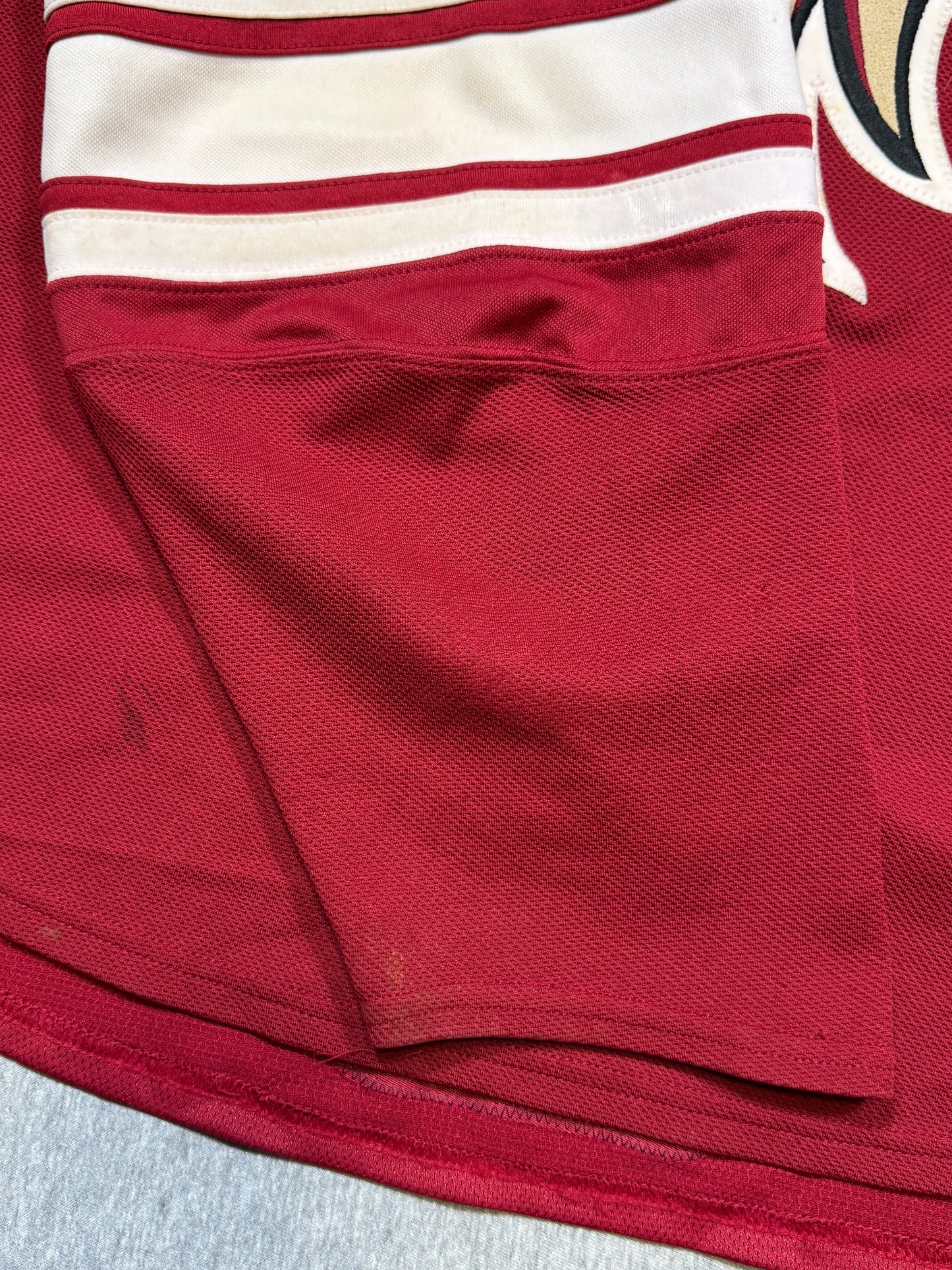 Arizona Coyotes Martin Hanzal Rookie Game Worn Jersey