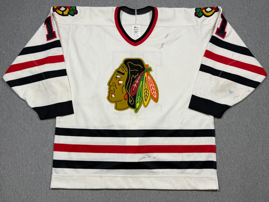 Chicago Blackhawks Mike Eagles Game Worn Jersey