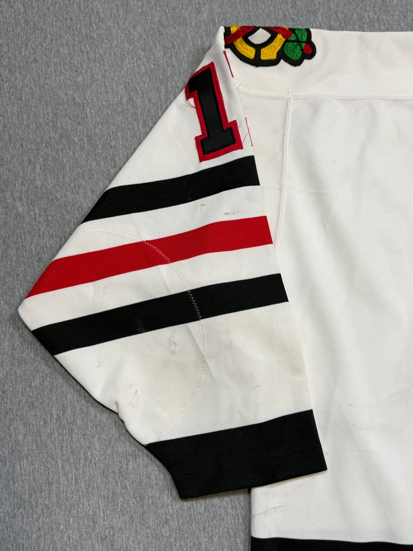 Chicago Blackhawks Mike Eagles Game Worn Jersey