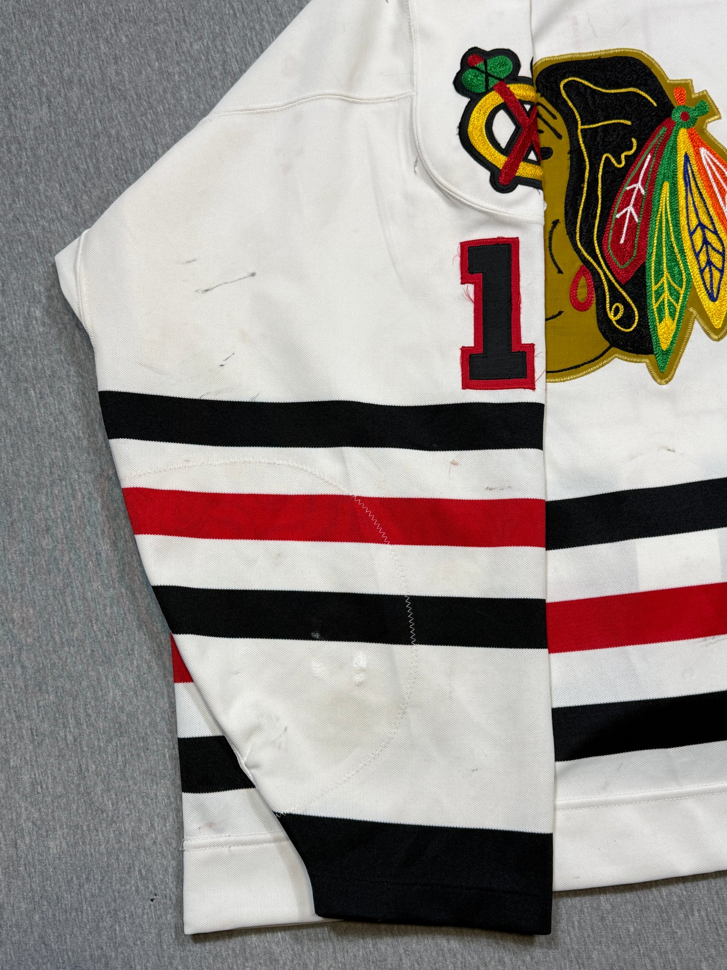 Chicago Blackhawks Mike Eagles Game Worn Jersey