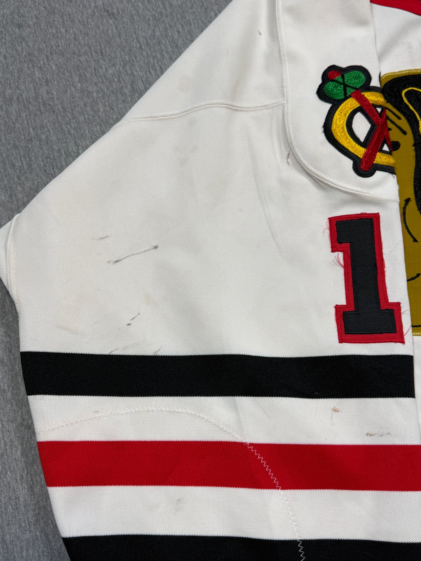 Chicago Blackhawks Mike Eagles Game Worn Jersey