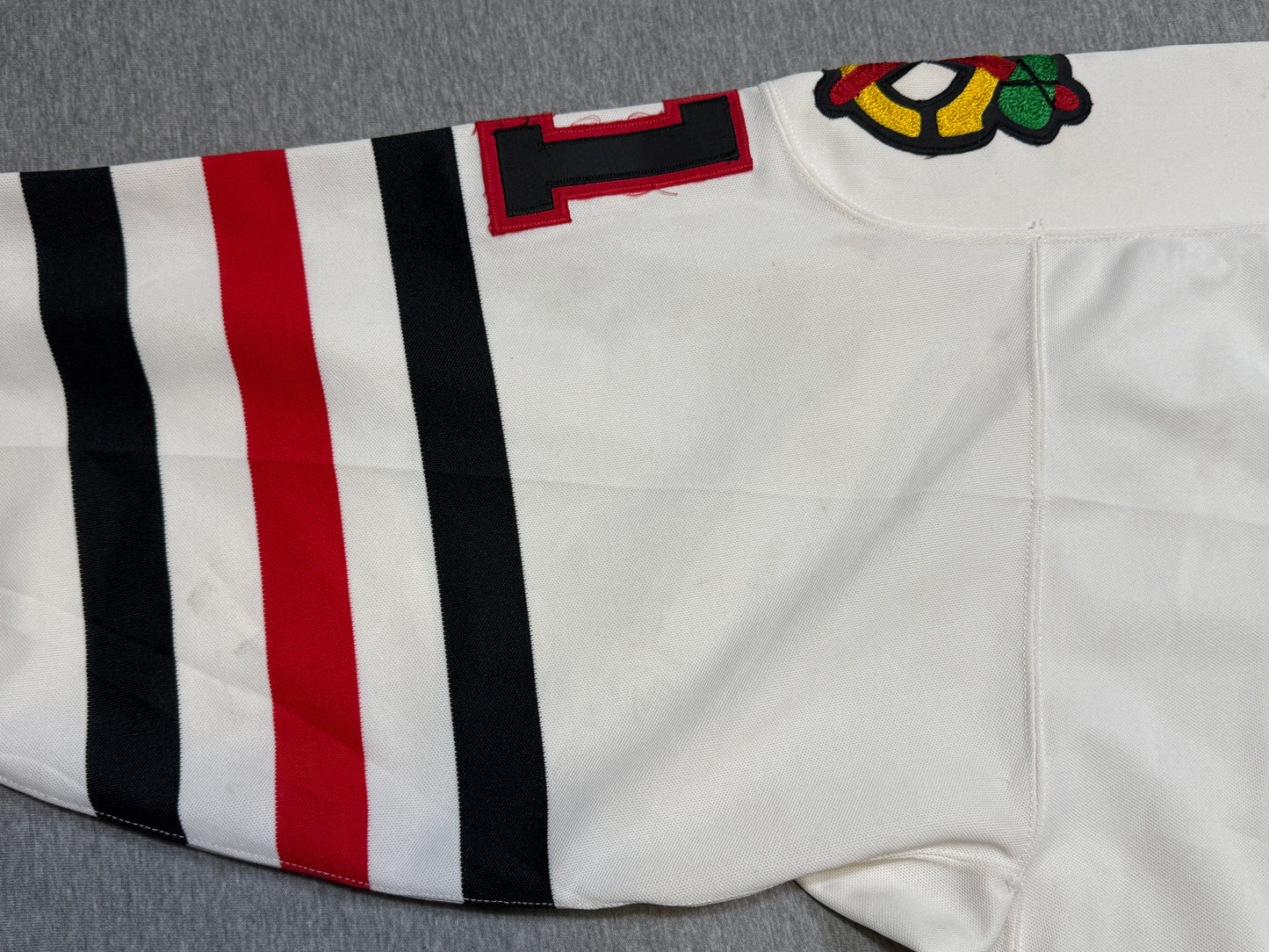 Chicago Blackhawks Mike Eagles Game Worn Jersey
