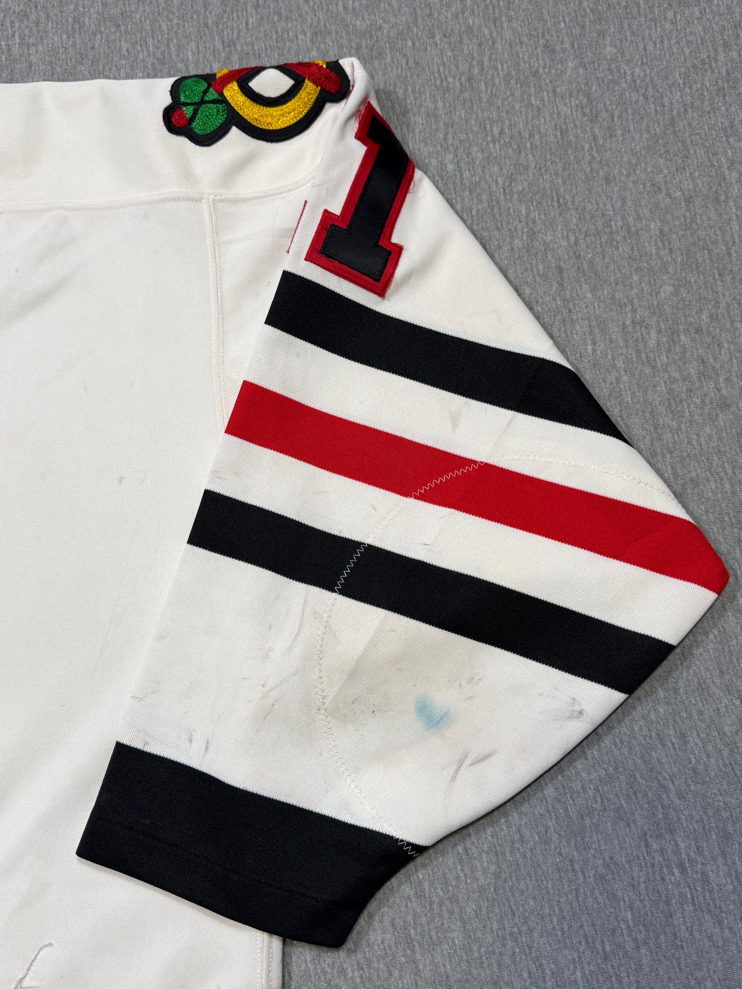 Chicago Blackhawks Mike Eagles Game Worn Jersey