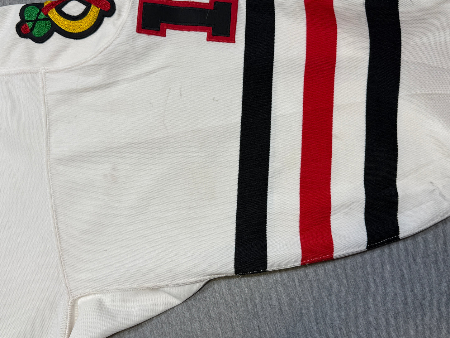 Chicago Blackhawks Mike Eagles Game Worn Jersey