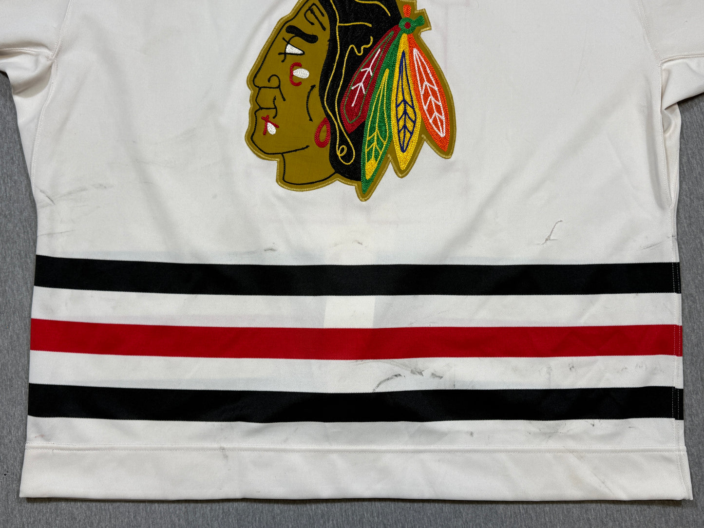 Chicago Blackhawks Mike Eagles Game Worn Jersey