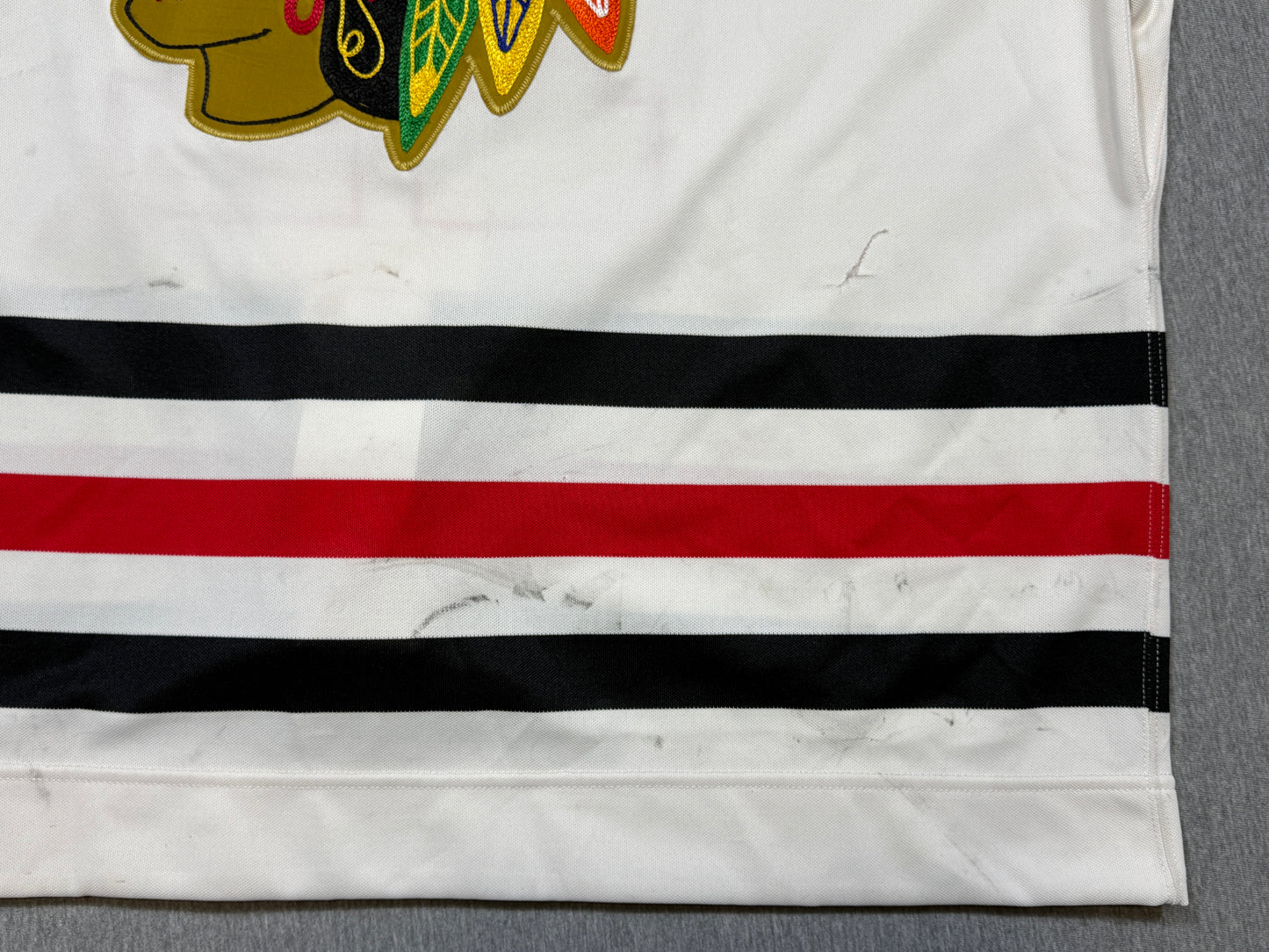 Chicago Blackhawks Mike Eagles Game Worn Jersey