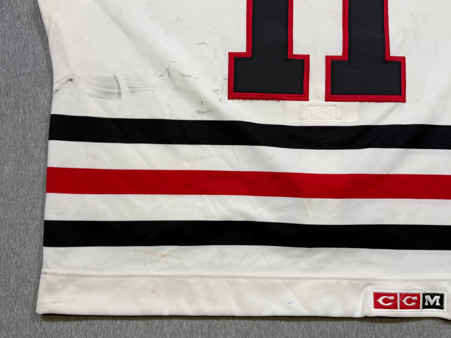 Chicago Blackhawks Mike Eagles Game Worn Jersey